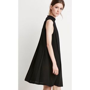 Forever 21 Trapeze Mock Neck Dress